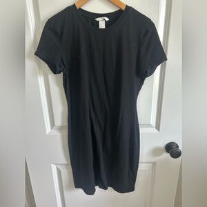 H&M Basic Black T-Shirt Dress